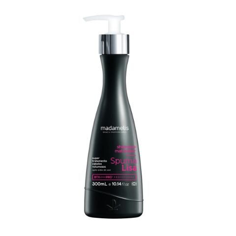 Shampoo Que Alisa E Matiza- Spumalisa Matizador 300ml - Madamelis