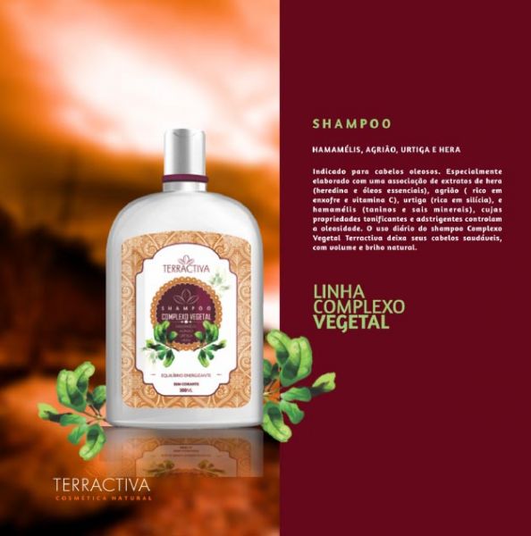 Terractiva - Shampoo Complexo Vegetal 300 ml
