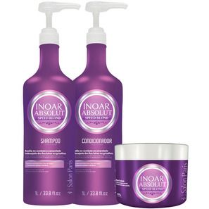 Inoar Absolut Speed Blond Trio Kit (3 Produtos)