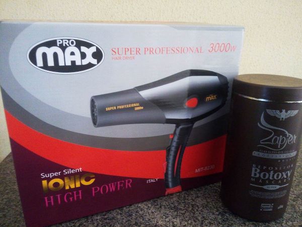 Secador Pro Max Super Professional 3000w + Botoxy Zapier 1k