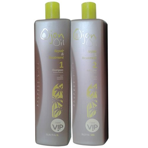 VIP - OJON OIL REPAIR RECONSTRUTOR KIT 2 X 1000ML - CAUTERIZAÇÃO