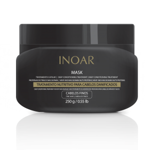 Inoar Máscara de tratamento intensivo para cabelos finos 250g