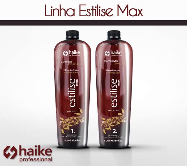 Haike - TRATAMENTO ESTILISE MAX - KIT COM OS 2 PASSOS