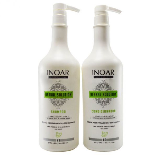 Inoar Herbal Solution Kit Shampoo e Condicionador 2x1000ml