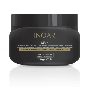 Inoar Máscara de tratamento intensivo para cabelos grossos 500g