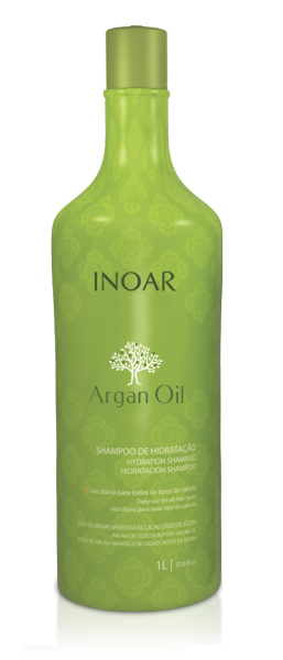 Inoar Argan Oil System Shampoo Hidratação - 1000ml