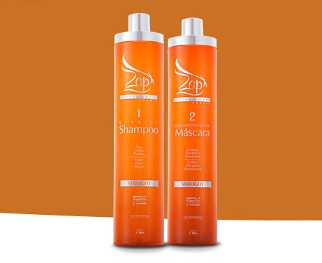 ZAP - Kit STRAIGHT - Reconstrução capilar - 1 litro