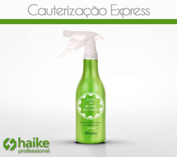 Haike - CAUTERIZAÇÃO EXPRESS - OLEO DE MONOI DO THAHITI 500 ML