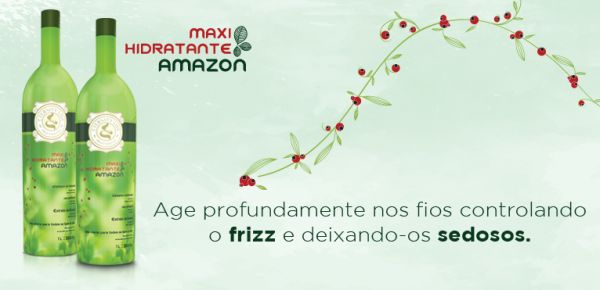 Maxi Hidratante Amazon Eternity Liss - S/C 2 x 1 litro