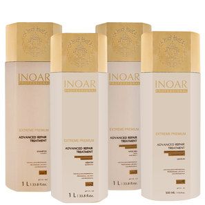 Inoar Extreme Premium Advanced Repair Treatment Kit (4 Produtos)